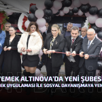CANAN YEMEK ALTINOVA’DA YENİ ŞUBESİNİ AÇTI