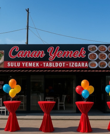 CANAN YEMEK ALTINOVA’DA AÇILIYOR: BÖLGENİN YENİ GASTRONOMİ NOKTASI HİZMETE HAZIR