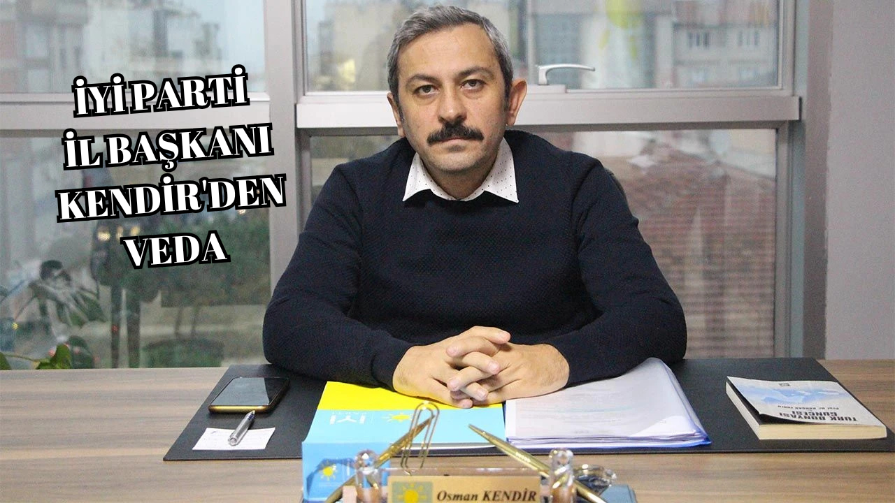 Osman Kendir “Bu Bir Veda Değil, Sadece Bir Virgül”