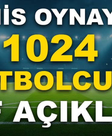 1024 Futbolcu Bahis Soruşturması Kapsamında PFDK’ya Sevk Edildi