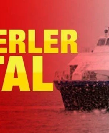 İDO’dan Yalova-Pendik Seferlerinde Yeni İptaller