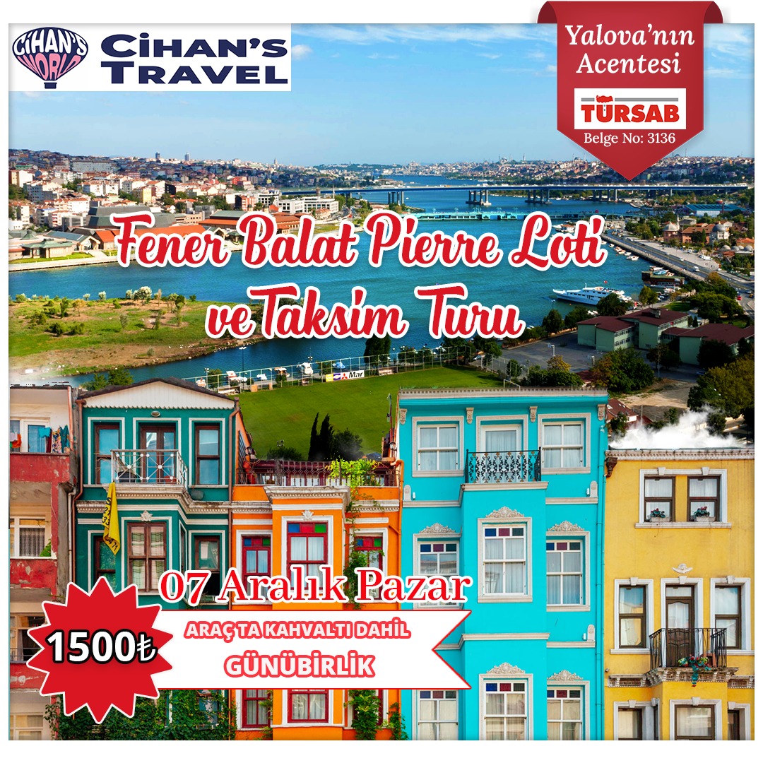 Cihans Travel, Günübirlik İstanbul Gezisi 7 Aralıkta Başlıyor