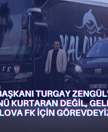Yalova FK'da Bayrak Devri Gerçekleşti