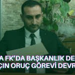 Yalova FK’da Başkanlık Değişimi: Yalçın Oruç Görevi Devretti