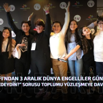 İZEV Vakfı’ndan 3 Aralık Dünya Engelliler Günü Mesajı