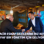 Aydın Kacir Esnaf Gezilerine Hız Kesmiyor