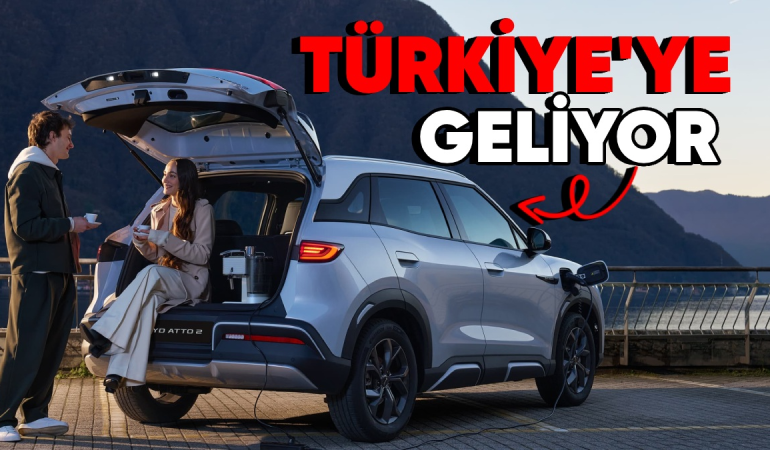 BYD ATTO 2 Türkiye’de Satışa Çıkıyor: Elektrikli B-SUV Segmentinde Yeni Dönem
