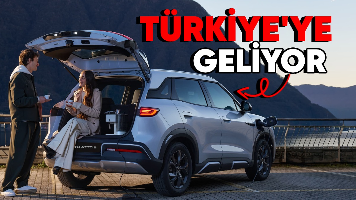 BYD ATTO 2 Türkiye’de Satışa Çıkıyor: Elektrikli B-SUV Segmentinde Yeni Dönem
