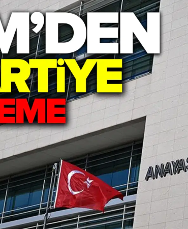 AYM’nin 6 Siyasi Parti İçin Mali Denetim Kararları Resmi Gazete’de Yayımlandı