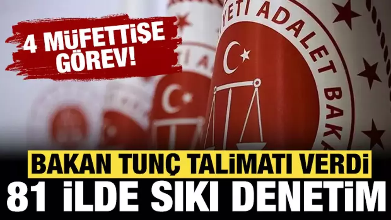 Ülke Genelinde Adli Emanet'lerde Sıkı Denetim Başlıyor