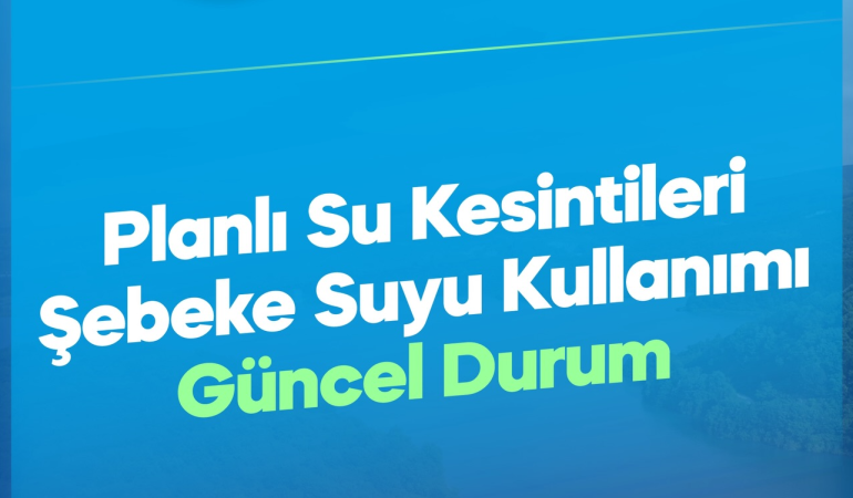 BELEDİYE “ŞEBEKE SUYUNU ARITMADAN KULLANMAYIN”