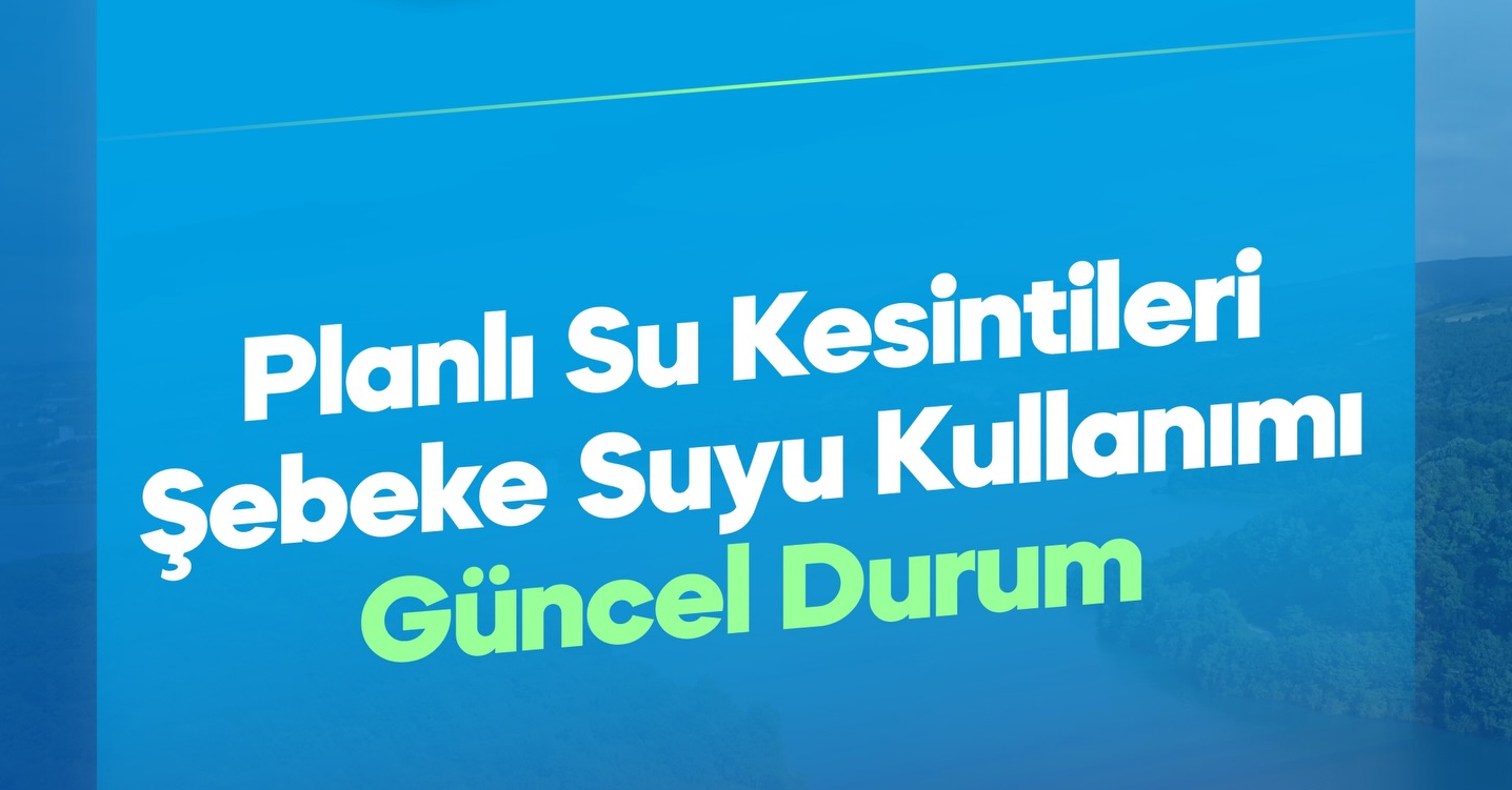 BELEDİYE “ŞEBEKE SUYUNU ARITMADAN KULLANMAYIN”