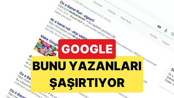Google'da 67 yazınca ekran neden sallanıyor?