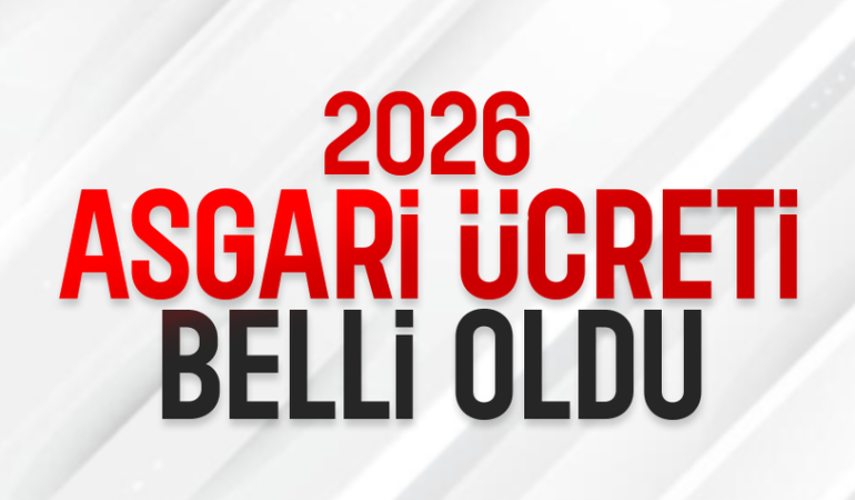 2026 yılı asgari ücret açıklandı, 2026 asgari ücret zam oranı kaç oldu?