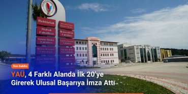 YÖK 2025 Raporu’nda YAÜ Türkiye Zirvesinde