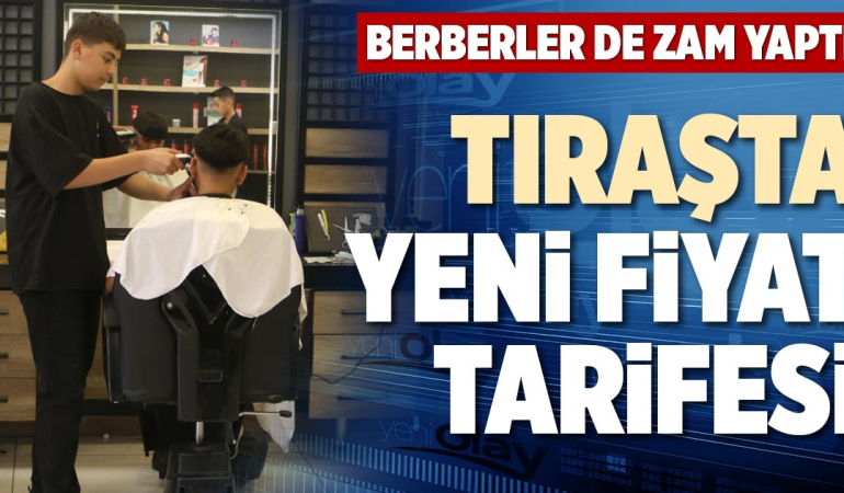 2026 Yılı Yalova Berber, Kuaför ve Güzellik Salonları Fiyat Tarifesi Açıklandı