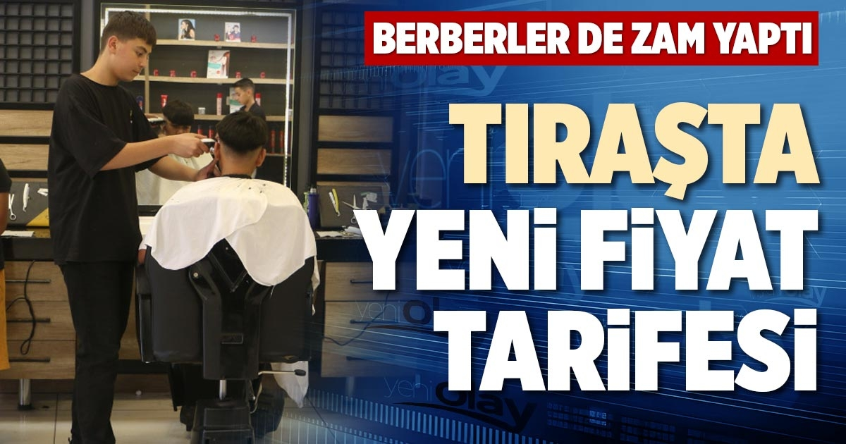 2026 Yılı Yalova Berber, Kuaför ve Güzellik Salonları Fiyat Tarifesi Açıklandı