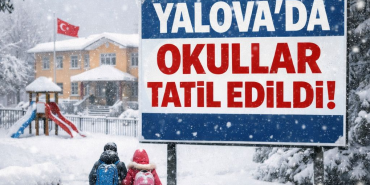 Olumsuz Hava Koşulları Nedeniyle Okullar Tatil Edildi