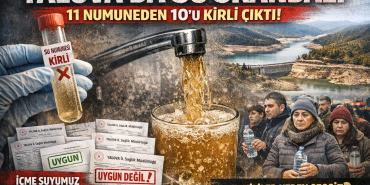 YALOVA’DA SU SKANDALI: 11 NUMUNEDEN 10’U KİRLİ ÇIKTI