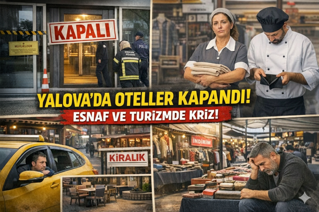 Yalova Merkezde Otel Alarmı: Denetimler Sonrası Turizm Çarkı Durma Noktasında