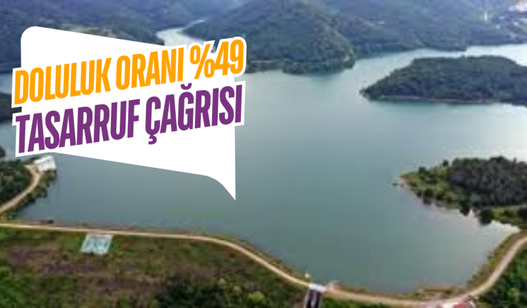 Baraj Doluluk Oranı %49, Tasarruf Çağrısı Yapıldı
