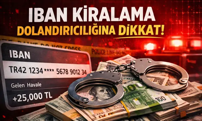 IBAN KİRALAMAK SUÇ MU? BANKA HESABINI BAŞKASINA KULLANDIRANLARI BEKLEYEN AĞIR CEZALAR