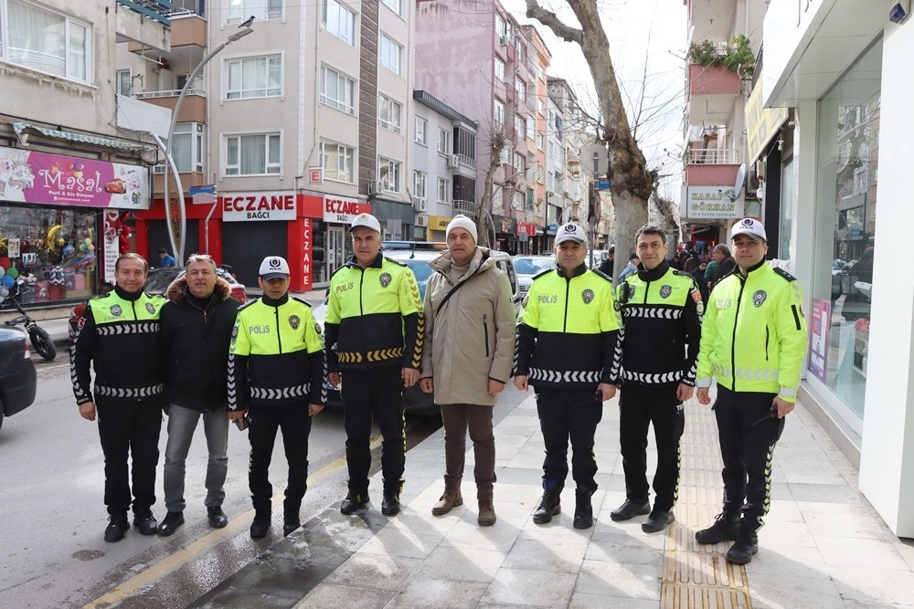 İstanbul Caddesi’nde Trafik Disiplini İçin Ortak Denetim Hamlesi