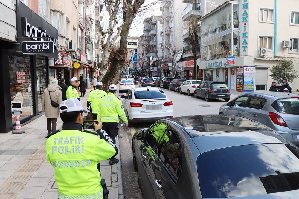 İstanbul Caddesi’nde Trafik Disiplini İçin Ortak Denetim Hamlesi