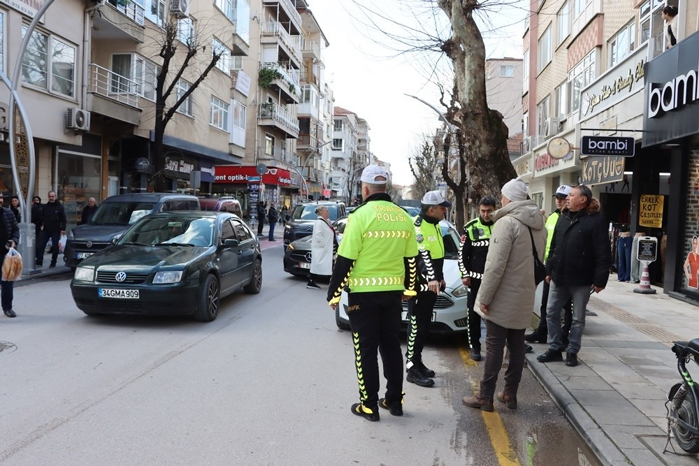 İstanbul Caddesi’nde Trafik Disiplini İçin Ortak Denetim Hamlesi