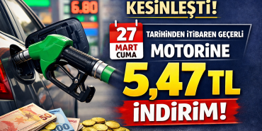 Akaryakıt Fiyatlarında Şok İndirim: Motorin 5,44 TL Ucuzluyor!