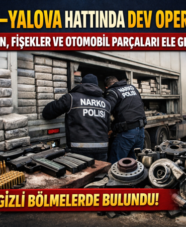 İSTANBUL–YALOVA HATTINDA DEV OPERASYON: TONAJLI UYUŞTURUCU SEVKİYATI ENGELLENDİ