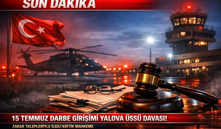 YALOVA’DA 15 TEMMUZ’UN HESABI YARGIDA SORULUYOR