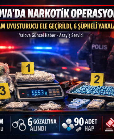 Yalova’da 22 Yıl Hapis Cezalı Hükümlü Yakalandı