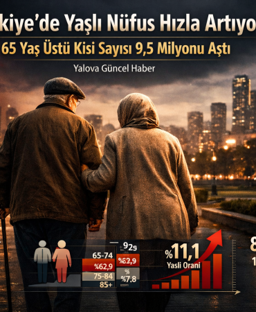 Türkiye’de Yaşlı Nüfus 9,5 Milyonu Geçti