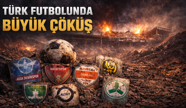 Türk Futbolunda Büyük Çöküş: Süper Lig’den Amatöre Uzanan Dram