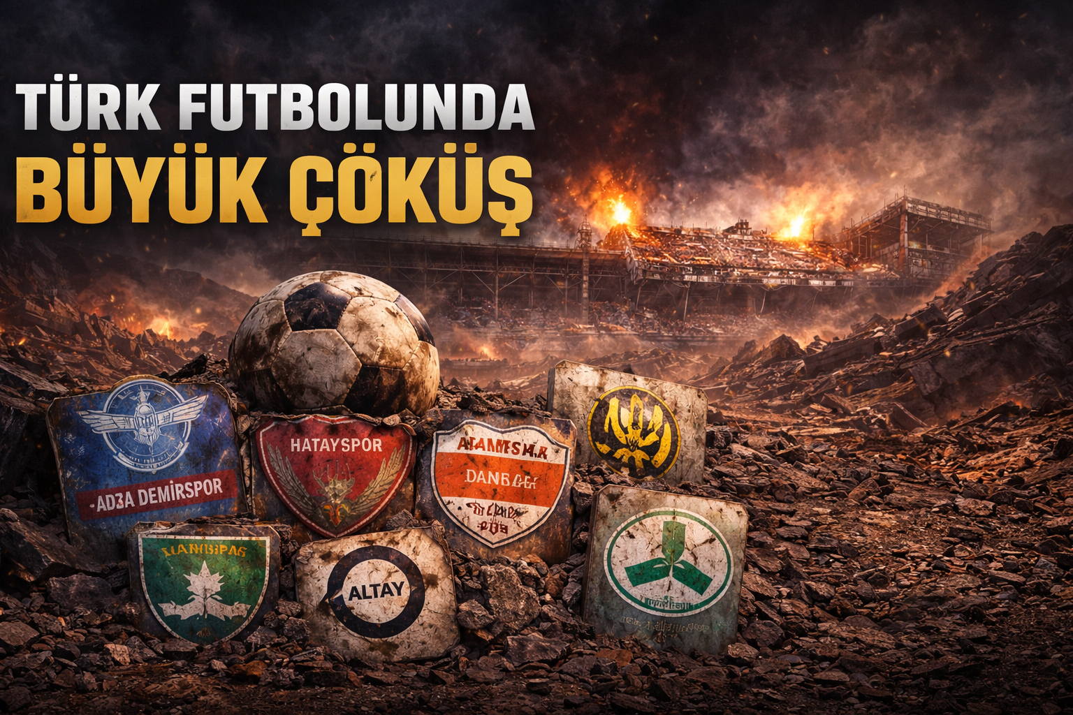 Türk Futbolunda Büyük Çöküş: Süper Lig’den Amatöre Uzanan Dram