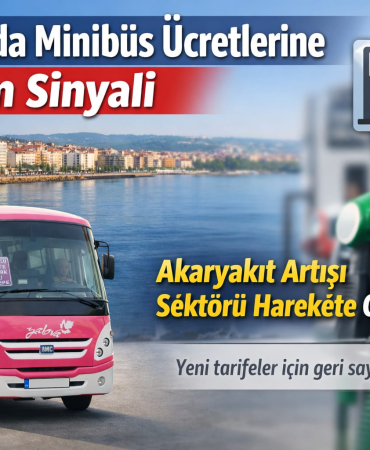 Yalova’da Minibüs Ücretlerine Zam Sinyali: Artan Maliyetler Yeni Tarifeyi Zorluyor