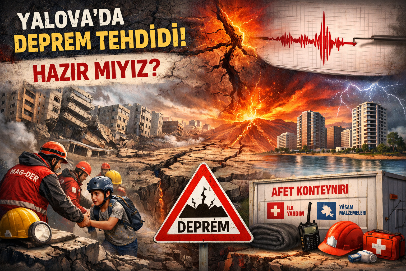 “Deprem Beni Unutma, Aniden Gelirim” Uyarısı: Yalova Depreme Ne Kadar Hazır?