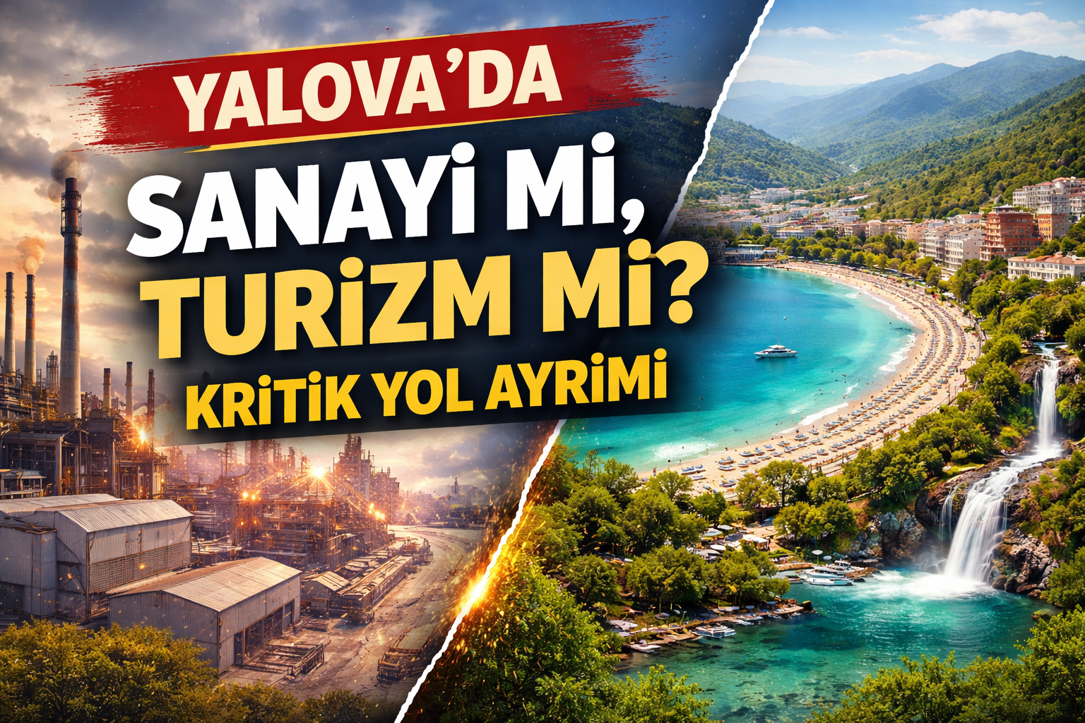 YALOVA’DA “SALVO” GERİLİMİ: SANAYİ Mİ TURİZM Mİ? KRİTİK YOL AYRIMI