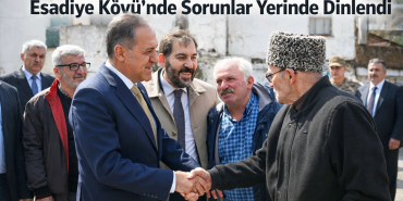 Yalova’da Devlet-Halk Buluşması: Esadiye Köyü’nde Sorunlar Yerinde Dinlendi