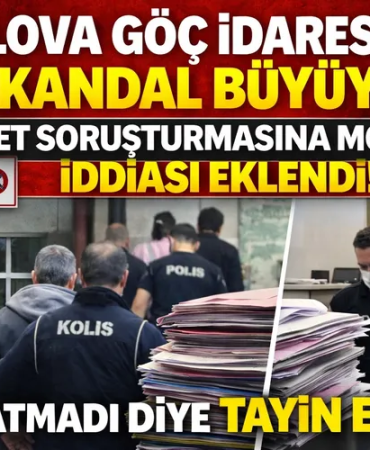 Yalova Göç İdaresi’nde Rüşvet Soruşturması Derinleşiyor