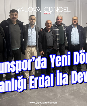 Coşkunspor’da Yeni Dönem: Başkanlığı Erdal İla Devraldı