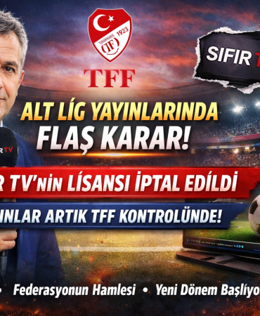 Yayın Krizi Resmileşti: TFF Sözleşmeyi Feshetti