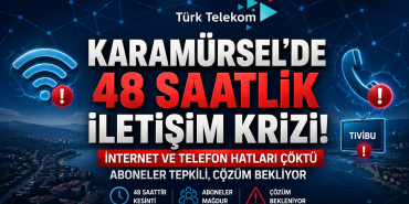 Karamürsel’de 48 Saatlik İletişim Krizi: İnternet ve Telefon Hatları Çöktü, Aboneler Tepkili