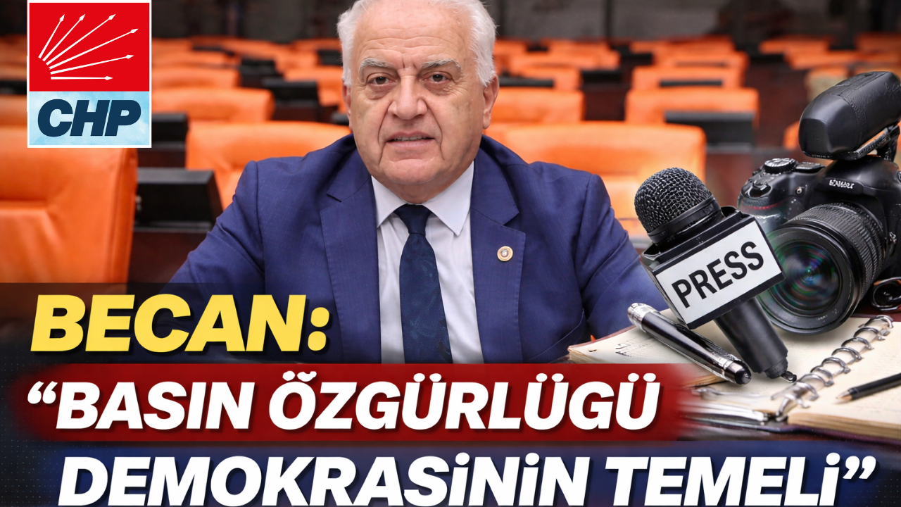 BECAN "BASIN ÖZGÜRLÜĞÜ DEMOKRASİNİN TEMELİ"