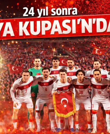 24 Yıl Sonra Dev Sahne: Türkiye Dünya Kupası’nda!