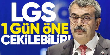 Bakan Tekin: LGS, Milli Maçla Çakıştığı İçin Bir Gün Öne Alınabilir