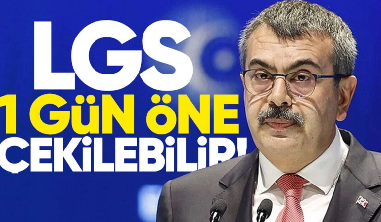 Bakan Tekin: LGS, Milli Maçla Çakıştığı İçin Bir Gün Öne Alınabilir