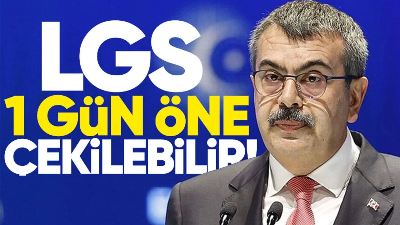 Bakan Tekin: LGS, Milli Maçla Çakıştığı İçin Bir Gün Öne Alınabilir