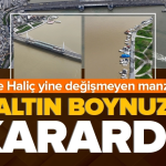 İstanbul Haliç’te Su Rengi Kahverengiye Döndü, Kıyılarda Yoğun Çamur Görüldü